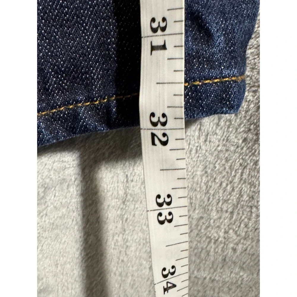 J‎ Crew 770 Straight Fit Dark Wash Denim Jeans Mens W29 L32 selvage